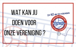 Wat kan jij doen voor onze vereniging?